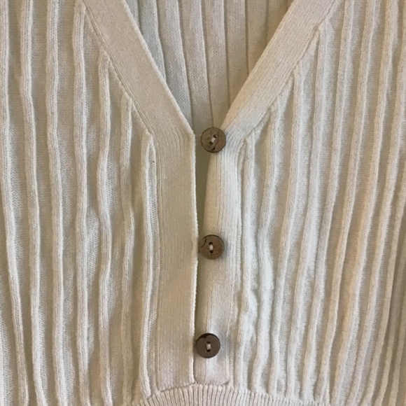 Free People Saturday morning Crop Size L - Picture 4 of 5